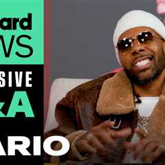 Mario Talks ‘The Masked Singer, New Album ‘Glad You Came’ & More | Billboard News