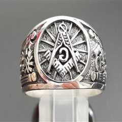 What are the Symbols on a Masonic Ring?