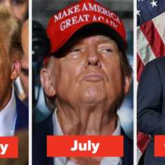 12 Photos That Reveal How Donald Trump's Apparent Bronzer Changed Throughout 2024