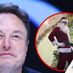 Elon Musk Shows Off Fresh Weight Loss in Slim Santa Pic, Credits Mounjaro