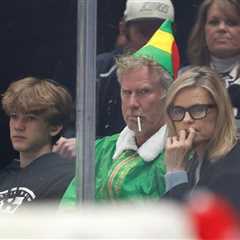 Will Ferrell Attends Hockey Game Dressed as a ‘Disgruntled’ Buddy the Elf