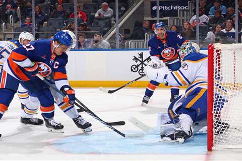 Struggling Islanders blank Sabres for much-needed victory