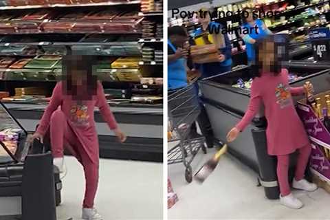 Child Throws Tantrum in Walmart, Makes Huge Mess, on Video