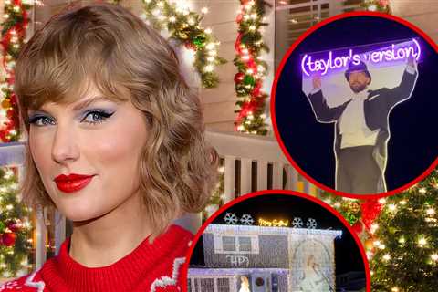 Viral Taylor Swift 'Christmas House' Returns With a Travis Kelce Cameo