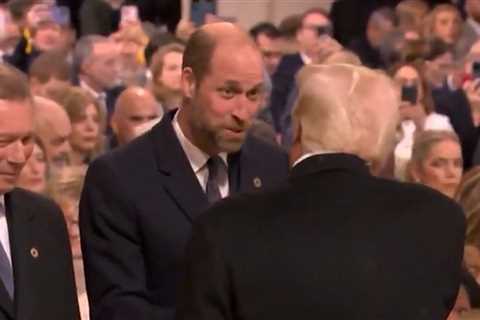 Donald Trump Gets Royal Reception At Notre Dame, Handshake With Prince William