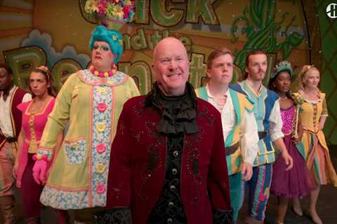 Steve McFadden swaps Walford for the stage in Christmas panto