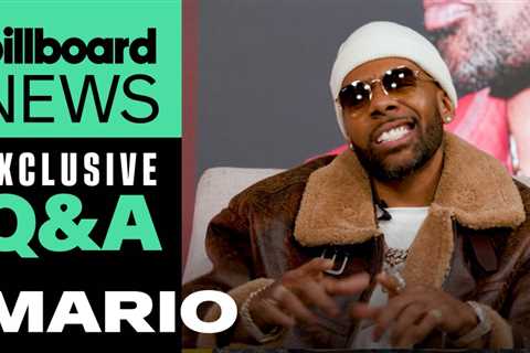 Mario Talks ‘The Masked Singer, New Album ‘Glad You Came’ & More | Billboard News