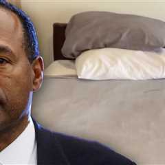 First Look Inside O.J. Simpson's House Shows His Deathbed Before Auction