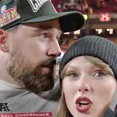 New Video Shows Taylor Swift Gushing After AFCCG, 'Not A Real-Life Situation'