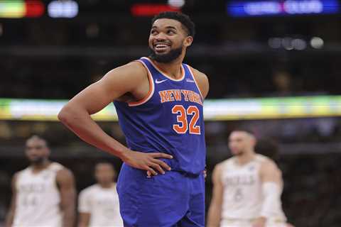 Knicks’ Karl-Anthony Towns questionable vs. Magic after knee injury scare