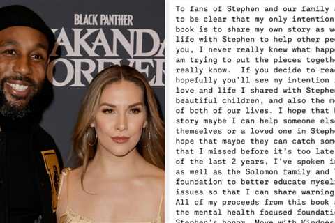 Allison Holker Has Issued A Statement Defending Herself After Facing Backlash For Airing Her Late..