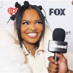 Inayah Grew Up With Studying Artists Like Mariah Carey | iHeartRadio Music Awards 2025