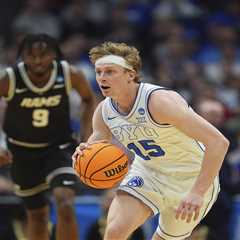 Ore-Ida heir Richie Saunders scores BYU a March Madness win and fans free Tater Tots