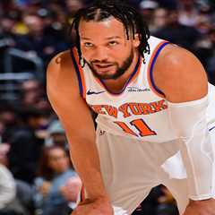 Knicks’ Jalen Brunson out of walking boot and ‘doing light shooting’