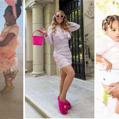 Fashion Bomb Easter Looks 2025: Kim Kardashian in a White $13,300 Miu Miu Dress, KeKe Palmer in a..