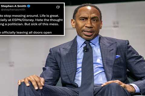 ESPN star Stephen A. Smith says he will consider presidential run if he has a ‘legitimate shot’