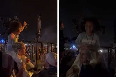 Kylie Jenner, Travis Scott's Daughter Supports Dad at Late-Night Coachella Set
