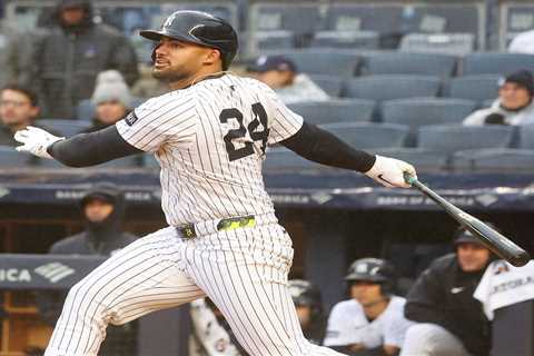 Struggling Jasson Dominguez picks up two hits in Yankees’ win