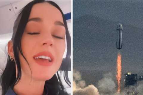 Yes, Here's What Katy Perry Sang In Space