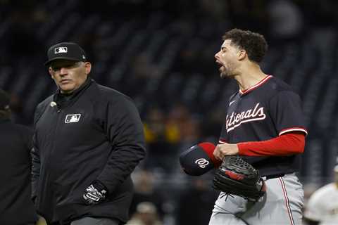 Pirates, Nationals benches clear after Jorge Lopez throws near Andrew McCutchen’s head