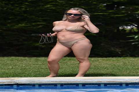 Jorgie Porter Radiates Postpartum Confidence in Spanish Retreat