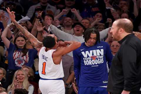 In five minutes and 27 seconds, the Knicks flipped a switch — and showed what they’re capable of