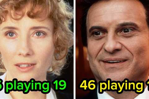 23 Actors People Thought Were Too Old For The Part, But Nobody Ended Up Caring Because They..