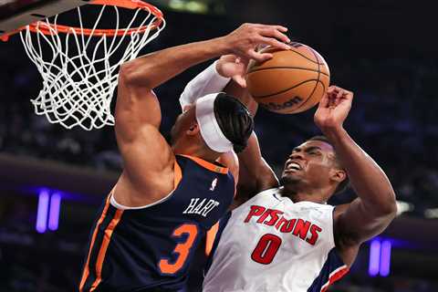 Knicks must find way to combat Pistons’ effective Jalen Duren plan