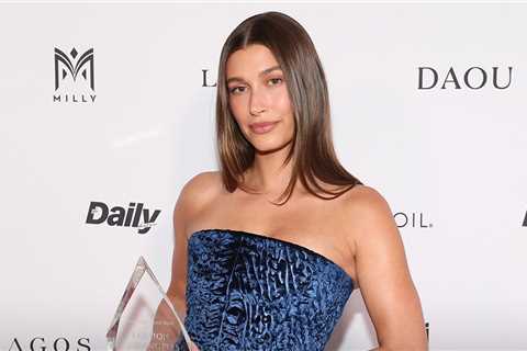 Hailey Bieber Accepts Beauty Award, Thanks Justin Amid His Paparazzi Battle