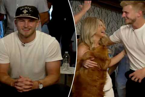New Saints QB Tyler Shough’s dog steals the show on NFL Draft night