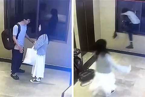 Boyfriend Leaping Through Window -- TMZ Caption Contest