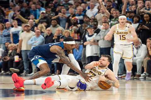 Lakers’ JJ Redick rips officials over no-call on ‘blatant trip’ of Luka Doncic in brutal Game 4 loss
