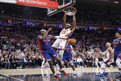 Knicks’ Mitchell Robinson comes up big in Game 5 defeat