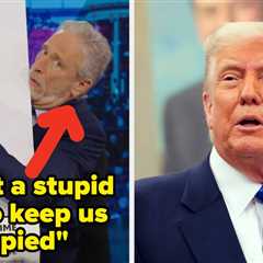 Holy S**t That’s Not OK!: Jon Stewart Is Calling Out Donald Trump's Most Offensive Claim Yet