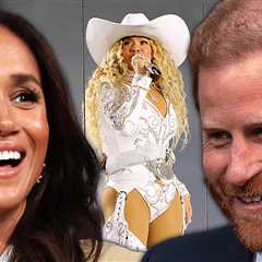 Prince Harry and Meghan Markle Enjoy Date Night At Beyonce's 'Cowboy Carter' Tour