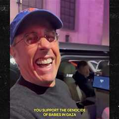 Jerry Seinfeld Confronted by Pro-Palestine Activist, Laughs in Their Face, on Video