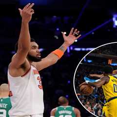 Knicks’ match-up with Pacers could come with Karl-Anthony Towns  boon