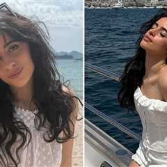 Camila Cabello Seas the Day on Yacht in Cannes, France