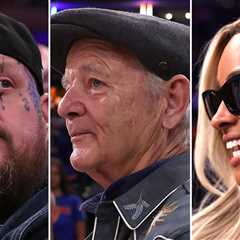 Celebs Pack Knicks Game to Watch Upset by Pacers