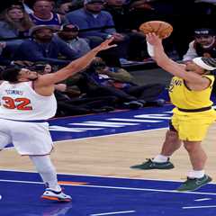 Karl-Anthony Towns sits for crucial stretch in Game 2 as Knicks dilemma is clear