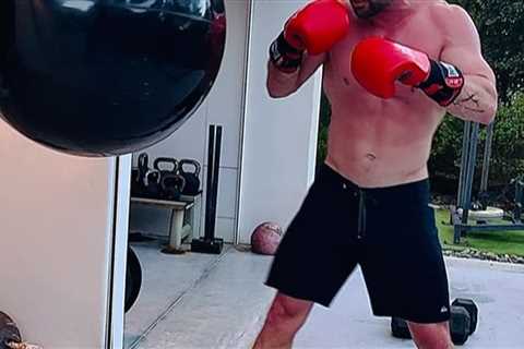 Guess the A-List Actor Behind This Workout Pic!