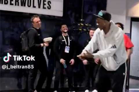 Anthony Edwards viciously mocks Shannon Sharpe after taking out Lakers