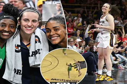 Caitlin Clark hits insane 36-foot 3-pointer in Iowa return with Fever that had it all