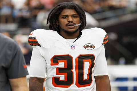 Browns linebacker Devin Bush arrested on assault charge after incident with girlfriend