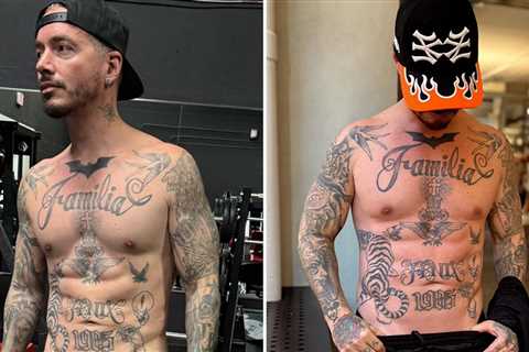 J Balvin Shirtless Shots to Kick Off His Big 4-0!