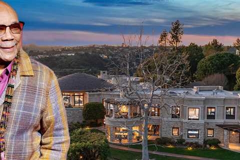 Quincy Jones Bel Air Mansion Hits Market For $60 Million