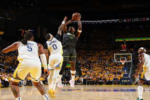 Anthony Edwards, Julius Randle power Timberwolves to 2-1 series lead over Warriors