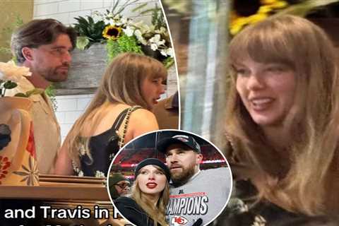 Travis Kelce, Taylor Swift spotted in rare public sighting for Mother’s Day outing in Philadelphia