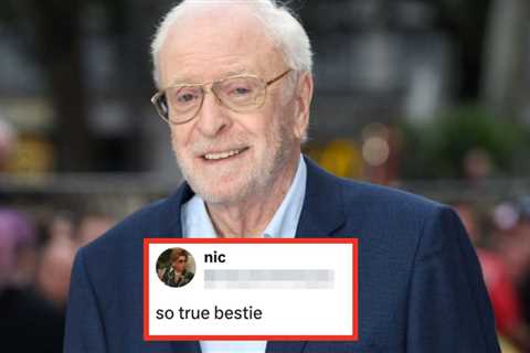 92-Year-Old Michael Caine's Extremely Random Jet Tweet Is Going Viral