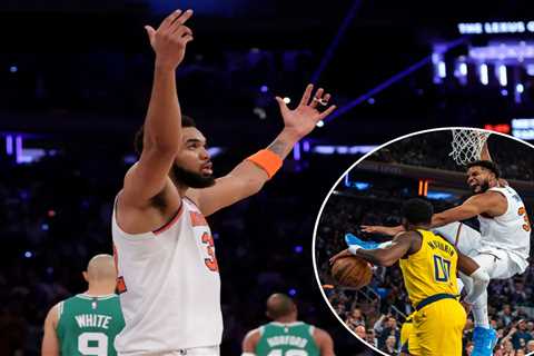Knicks’ match-up with Pacers could come with Karl-Anthony Towns  boon